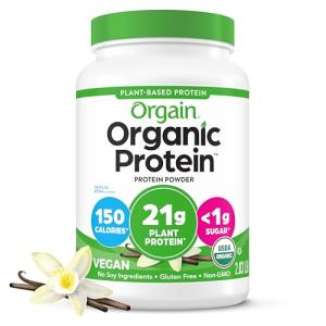 Organic Vanilla Plant Protein Powder - 2 lb