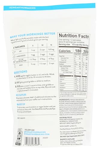 King Arthur Gluten-Free Pancake Mix - 15 oz
