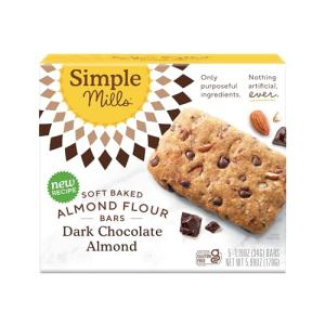 Simple Mills Dark Chocolate Almond Breakfast Bars